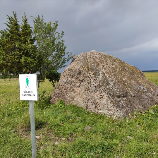 Głaz narzutowy Võlupe