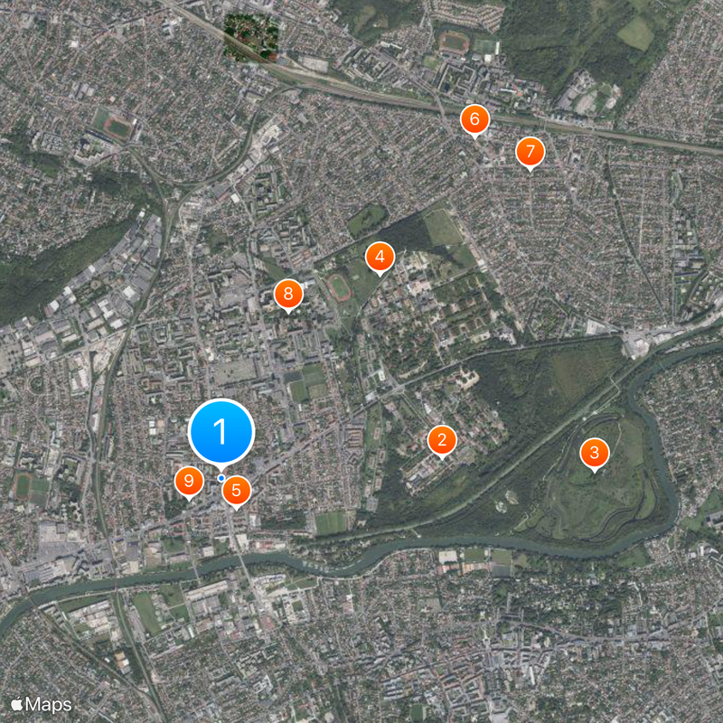 Neuilly-sur-Marne Mapa