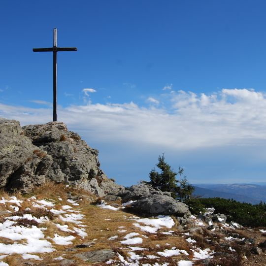 Großer und Kleiner Arber mit Arberseen