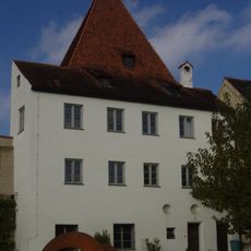 Ehemalige Gerichtsschreiberei mit dem sogenannten „Gerichtsschreiberturm“
