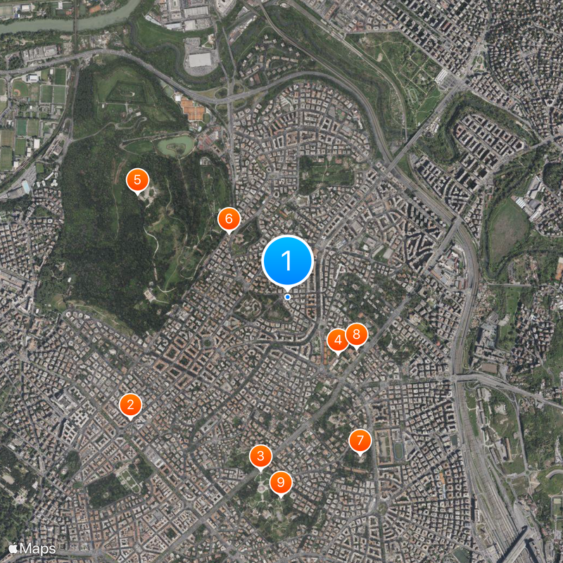 Trieste Map