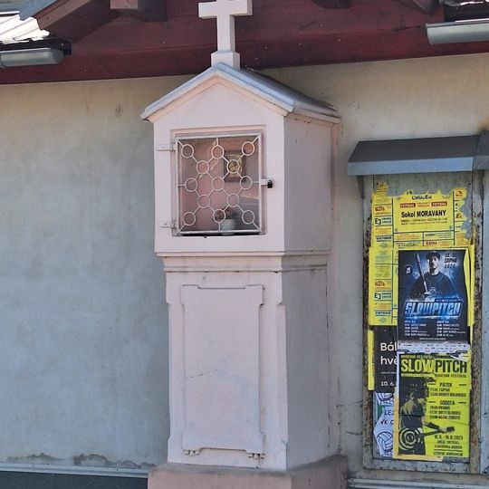 Boží muka v Chocni na Újezdské ulici