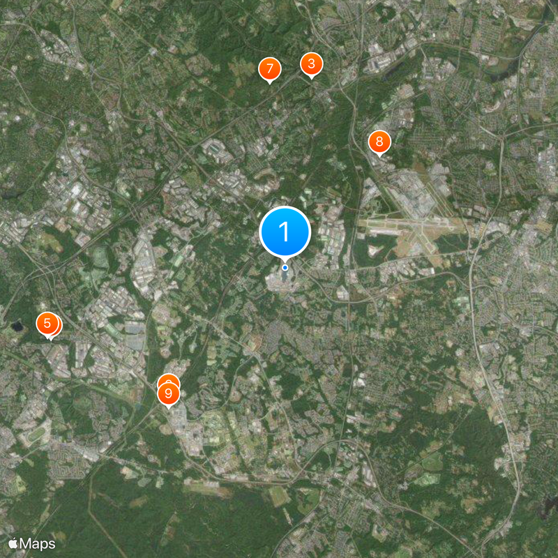 Arundel Mills Map