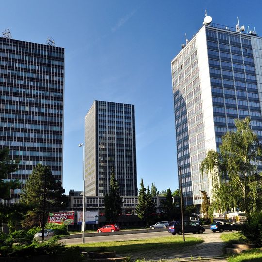 Office complex in Šumavská street
