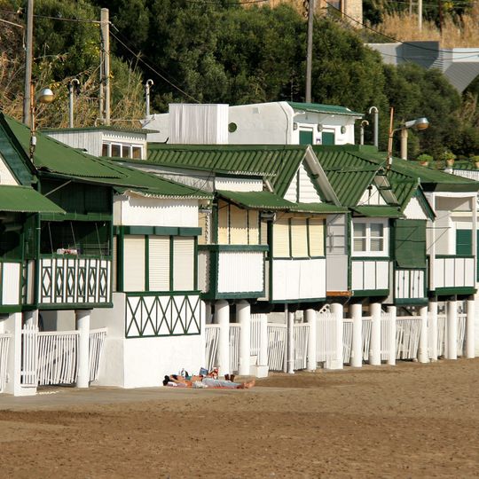 Casetes de la platja de Garraf
