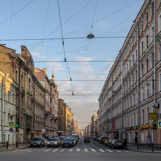 Nekrasova Street in St. Petersburg