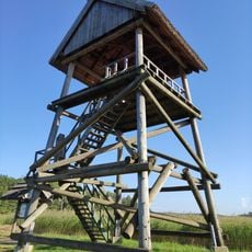 Birdwatching tower I in Kaņieris