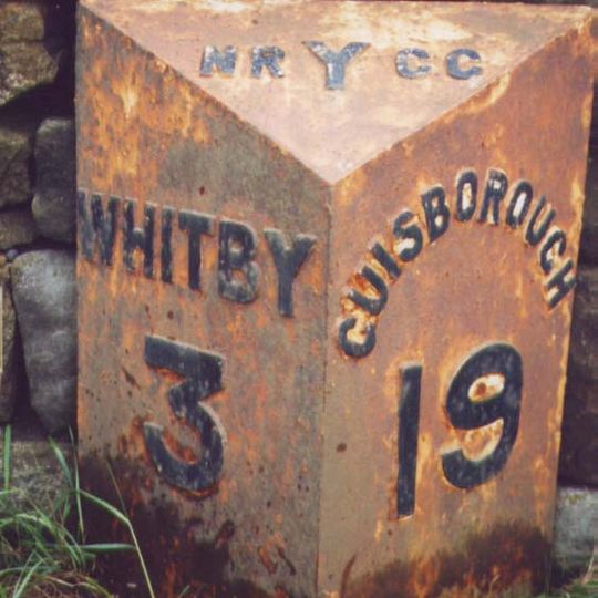 Milestone, Guisborough Road opp track to farm