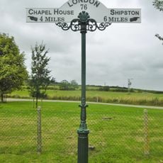 Milepost at SP 28830 32534