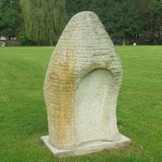 Plastika Tvar hmoty na Střeleckém ostrově v Litoměřicích