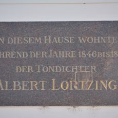 Gedenktafel für Albert Lortzing