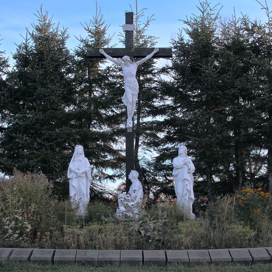 Calvaire du cimetière de Sainte-Brigitte-de-Laval