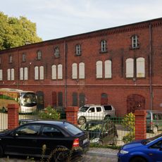 Składnica pontonowa I, ob. budynek handlowo-usługowy