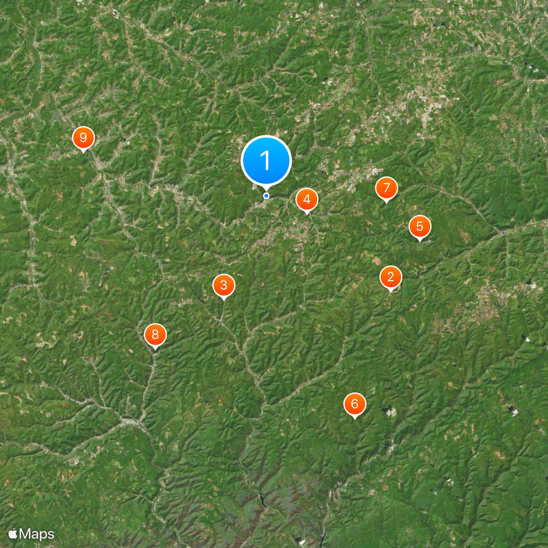 Coudersport Map