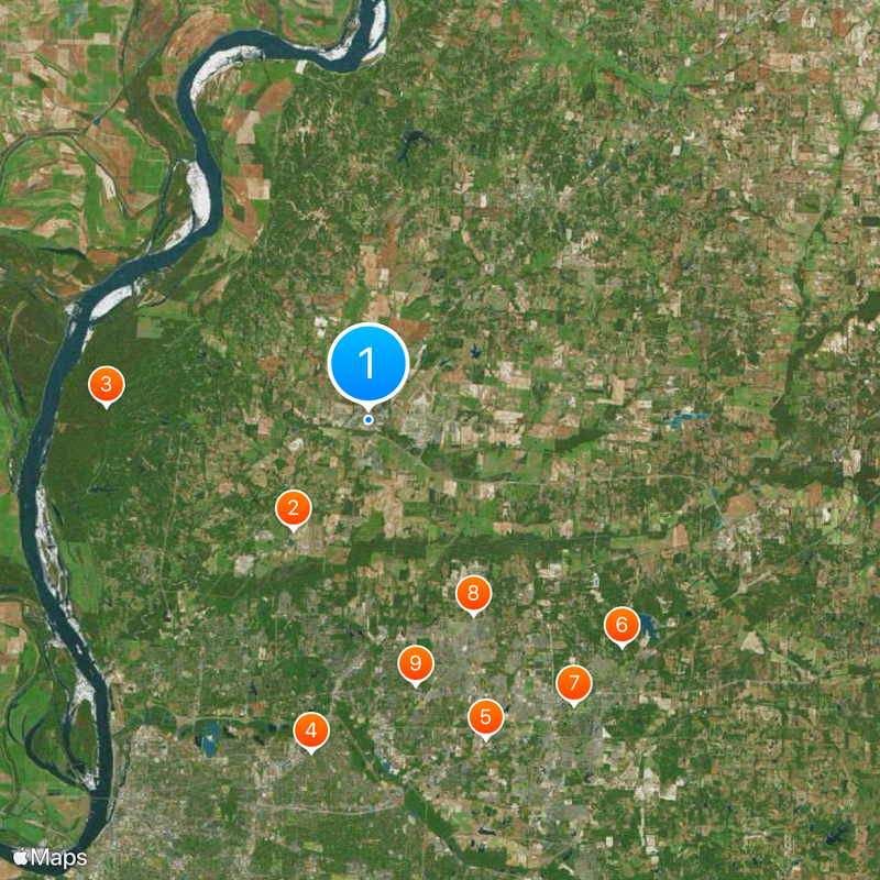 Millington Map