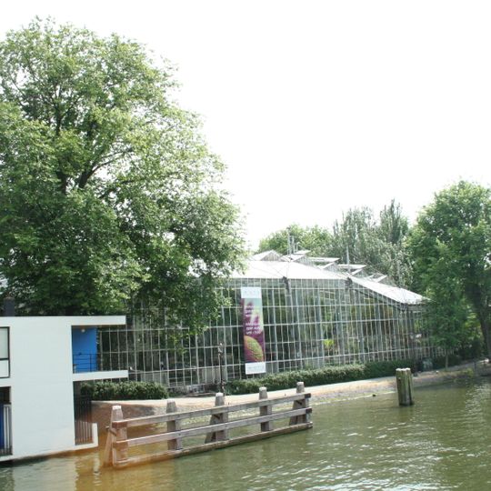 Oranjerie van de Hortus Botanicus Amsterdam