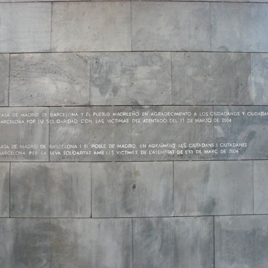 Agraïment del poble de Madrid