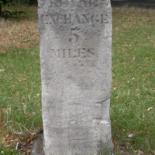 Milestone, Clapham Common South Side