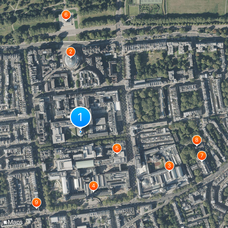 Imperial College London Map