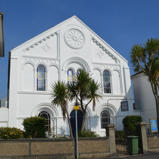 Baptist Church and Attached Schoolroom at Rear