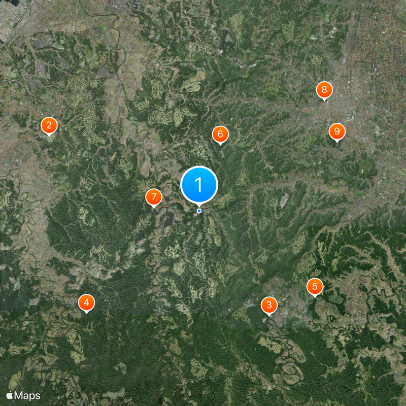 Ichihara Elephant Kingdom Mapa