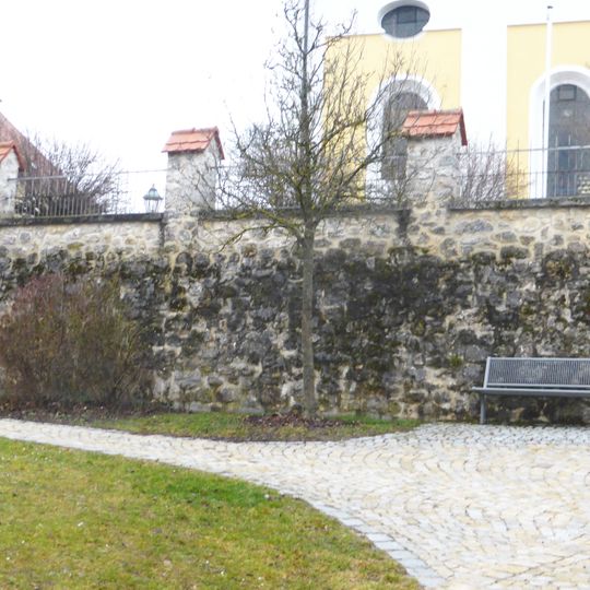 Restabschnitte der Stadtmauer