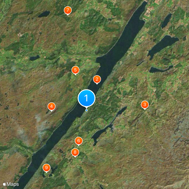 Boleskine House Mapa