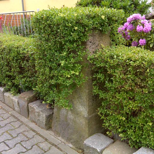 Sächsisch-Preußischer Grenzstein: Pilar Nr. 122