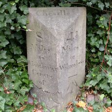 Milestone At Junction With Daylesford Road
