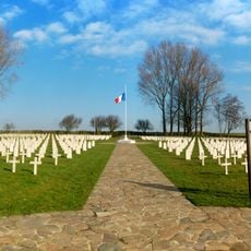 French military cemetery of Chastre