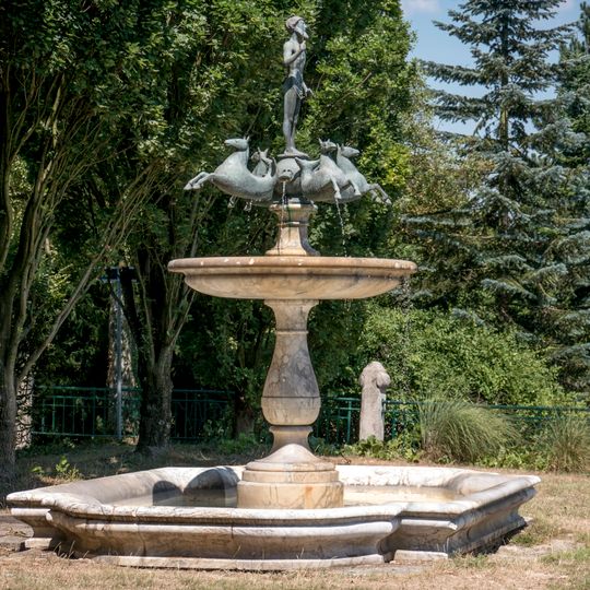 Neptunbrunnen auf dem Balzarekrondeau
