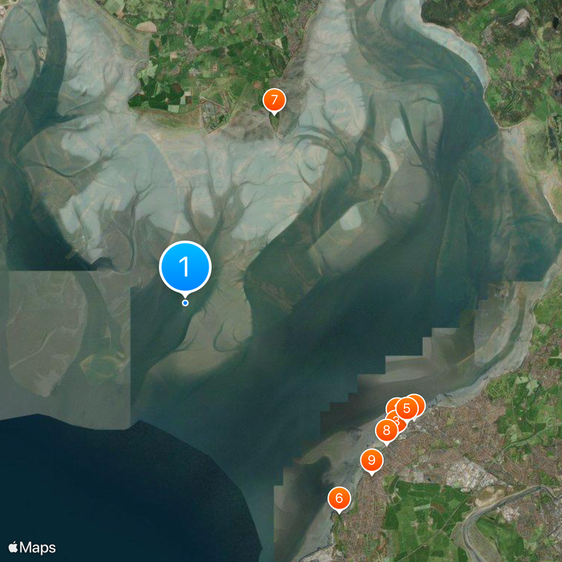 Morecambe Bay Map