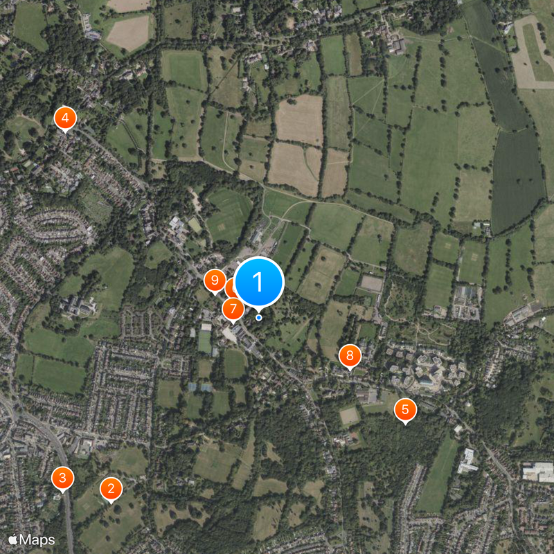 Mill Hill Map