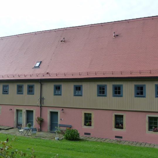 Wohnstallhaus eines Bauernhofes Lohmener Straße 41