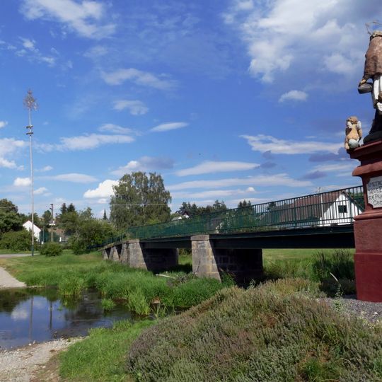 Most přes Skalici v Horosedlech