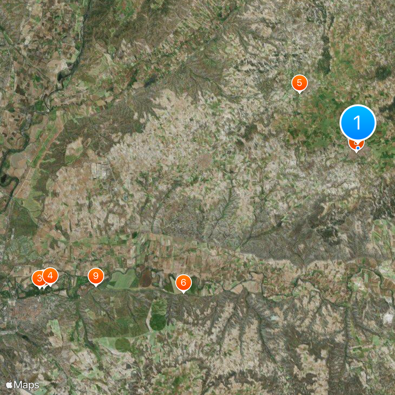 Colmenar de Oreja Map