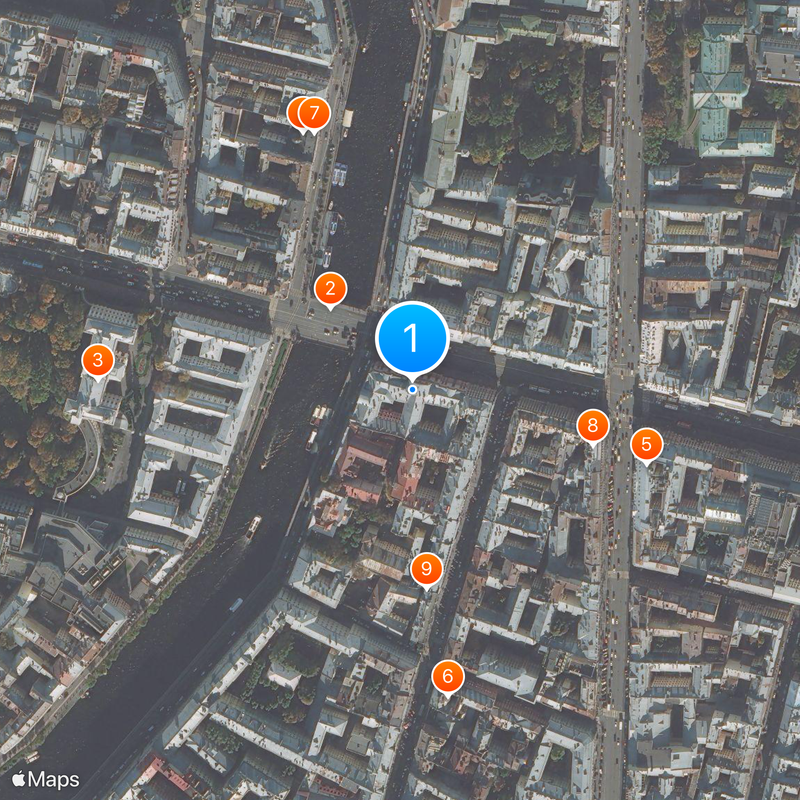 Beloselsky-Belozersky Palace Mappa