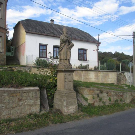 Socha svatého Benna v Manětíně