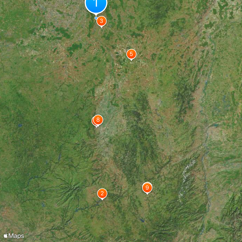 Allier Map