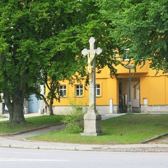 Kříž na rozcestí ulic Křičkova a Masarykova v Novém Městě na Moravě