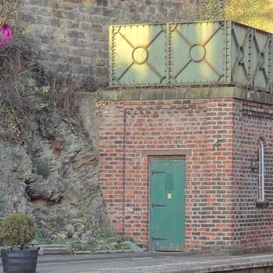 Water Tower At Knaresborough Station