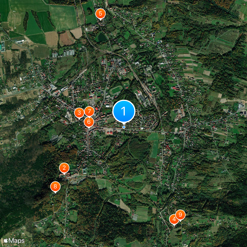 Kalwaria Zebrzydowska Carte