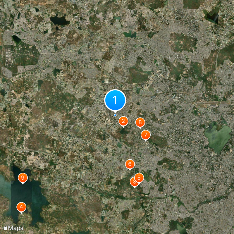 Hitech City Map