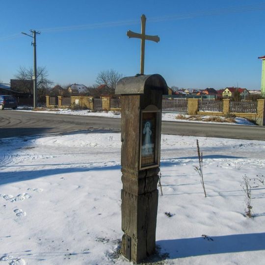 Boží muka v Července ve Wolkerově ulici
