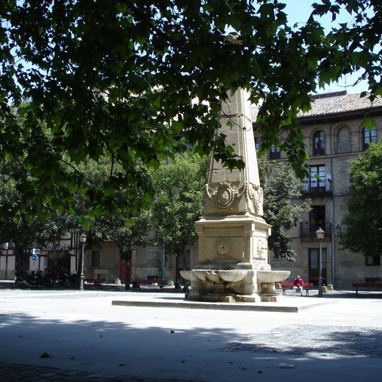 Fuente de la Plaza de Recoletas
