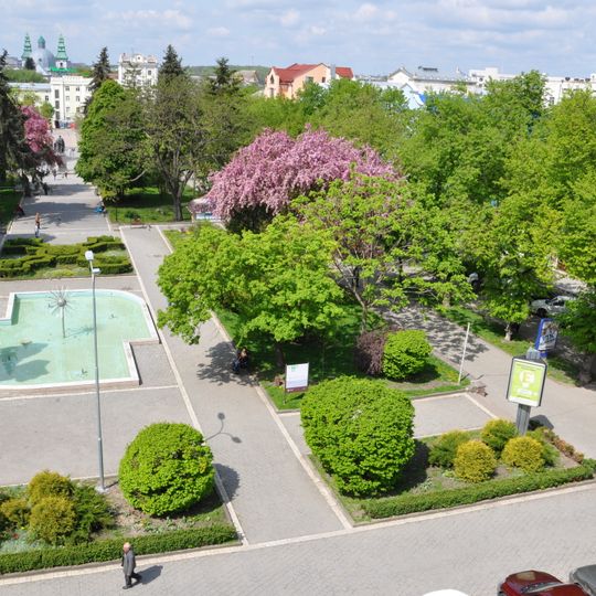 Square on Chornovil street