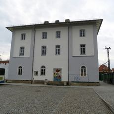 Empfangsgebäude des Bahnhofs Petershausen