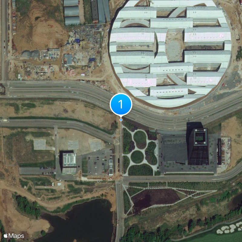 Skolkovo innovation center Mapa