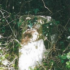 Milestone, S of Watery Lane