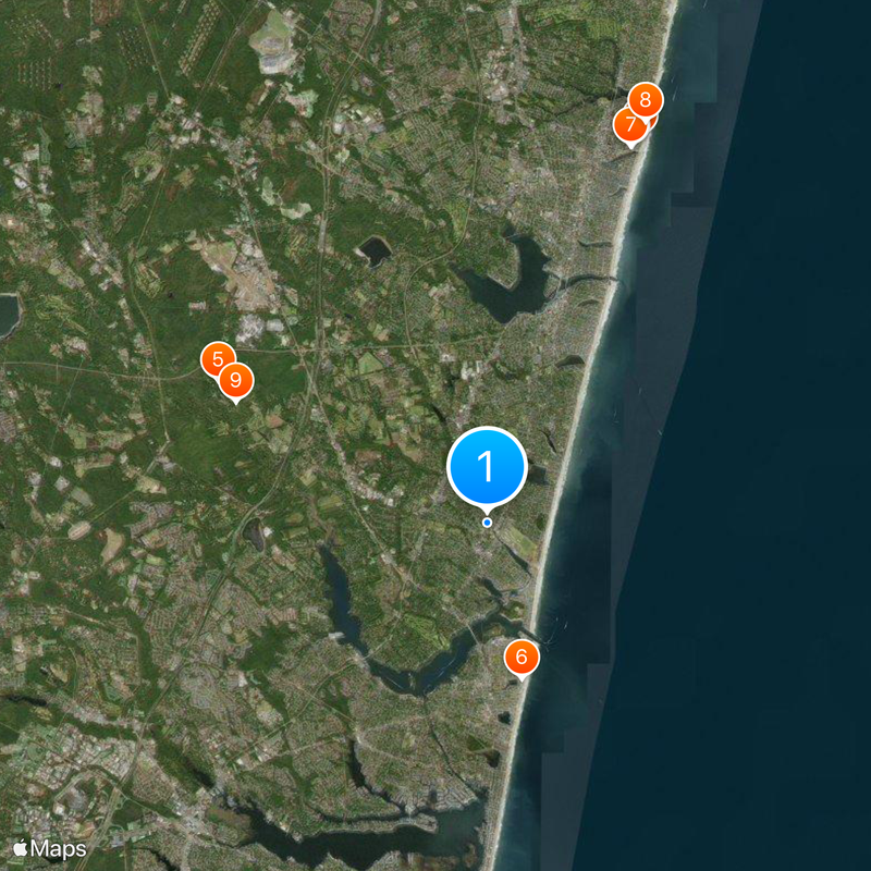 Manasquan High School Map